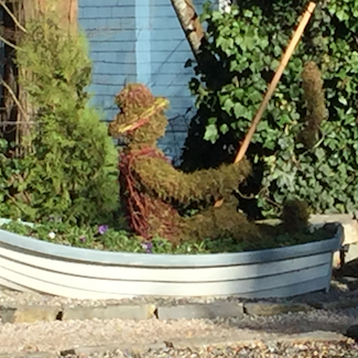  Here is some of the very creative gardening talent on display in the Crescent Beach area. 